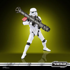 Figura hasbro star wars the vintage collection jedi survivor rocket launcher trooper
