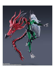 Elemental hero flame wingman fig. 19 cm yu - gi - oh! gx sh monsterarts