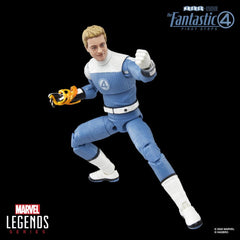 Figura hasbro marvel legends series los 4 fantasticos: primeros pasos johnny storm