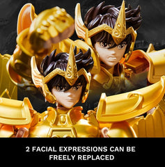 Figura pantasy saint seiya sagittarius the gold archer set construccion 47cm