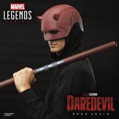 Máscara premium role play hasbro marvel legends series daredevil born again