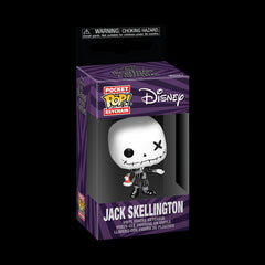 Funko pop keychain disney: patchwork jack skellington