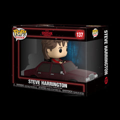 Funko pop! tv stranger things steve harrington con coche