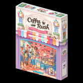 Juego de mesa coffee rush: tartas deliciosas