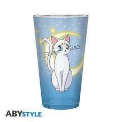 Vaso grande abystyle sailor moon luna y artemisa 400 ml