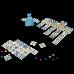 Juego de mesa railroad tiles