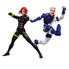 Pack 2 Figuras Hasbro Marvel Legends Series Earths Mightiest Heroes Avengers Black Widow & Quicksilver