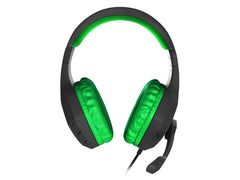 Auriculares gaming genesis argon 200 mini jack verdes