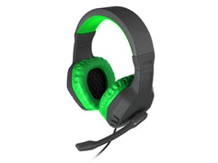 Auriculares gaming genesis argon 200 mini jack verdes