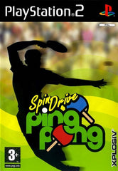 Spin Drive Ping Pong Sony Playstation 2 PS2
