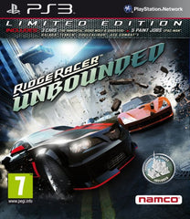 Ridge Racer Unbounded Limited Edition Sony Playstation 3 PS3
