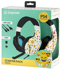 Pack Indeca Starter Pack Joypixels (headset/dual Charging/grips) Playstation 4 PS4