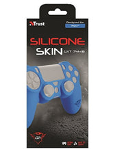Funda de silicona Trust Silicone Skin Blue Gxt-744b Playstation 4 PS4