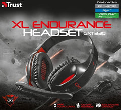 Cascos Trust Xl Endurance Headset Gxt 330 Black (ps4/pc/one) Playstation 4 PS4