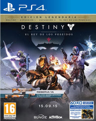 Destiny: El Rey De Los Poseídos Ed. Legendaria Sony Playstation 4 PS4