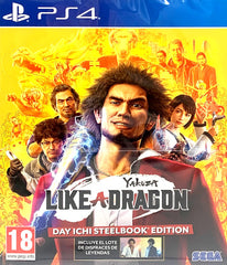 Yakuza Like A Dragon: Day Ichi Steelbook Edition Sony Playstation 4 PS4