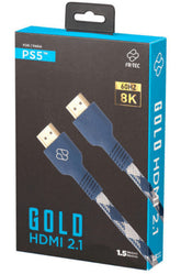 Cable HDMI Fr-tec Gold Hdmi 2.1 Cable 1.5 M. Playstation 5 PS5