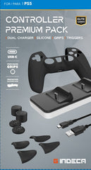 Pack Indeca Controller Premium Pack (dual Charger/silicone/grips/tiggers) Playstation 5 PS5