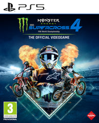 Monster Energy Supercross: The Official Videogame 4 Sony Playstation 5 PS5