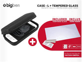 Accesorio Bigben Case-l & Tempered Glass Screen Protecor (switch / Oled / Lite )