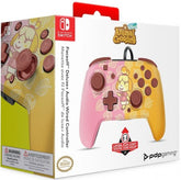 Mando Pdp Faceoff Deluxe Audio Wired Controller Animal Crossing: Isabelle ( Switch 2 )