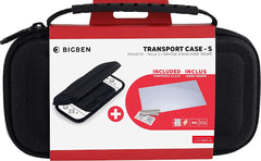Accesorio Bigben Transport Case-s Black (negro) Funda + Cristal Templado (lite)