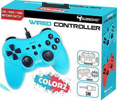 Mando Subsonic Wired Controller Colorz Neon Blue