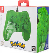 Mando Power A Pokemon Wired Controller Bulbasaur Overgrow