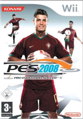 Pes 2008:pro Evolution Soccer Nintendo Wii