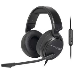 Auriculares Fonestar Win - Microfono - Jack 3.5mm - 20 - 20.000 Hz - Control Volumen Cable - 2m - Gaming