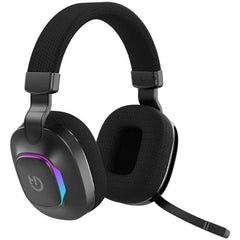Auriculares Gaming Inalámbricos con Micrófono Hiditec Vortex ARGB/ Jack 3.5/ Bluetooth/ Negros