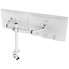 Soporte de Mesa para 2 Monitores Mars Gaming MARM2/ Giratorio/ Inclinable/ hasta 8kg
