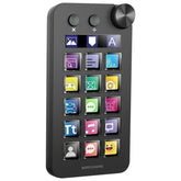 Control Deck Mars Gaming MSD-NEO/ 15 Teclas LCD/ 1 Rueda/ 2 Botones/ Negro