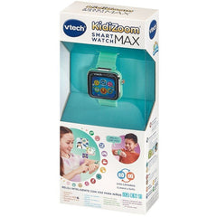 Smartwatch VTech Kidizoom Smartwatch Max/ Notificaciones/ Aguamarina