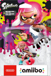 Figura Amiibo Splatoon: Inkling Girl Rosa