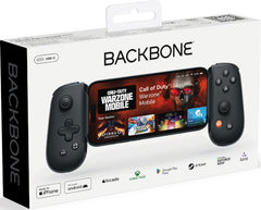 Mando Backbone Gamepad Xbox Para Iphone Y Android Cargador Con Usb-c (black) (2. Generacion)
