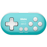 Gamepad 8BitDo Zero 2 Bluetooth Azul - Mando Compatible con Nintendo Switch, Windows, Android, macOS, Steam y Raspberry Pi