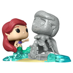 Figura POP Disney Ultimate Princess La Sirenita Ariel & Statue Eric Exclusive