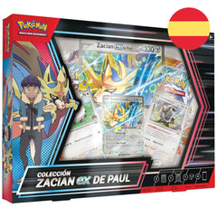 Blister cartas Zacian Ex de Paul Pokemon espaol
