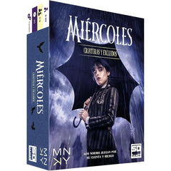 Juego de cartas Criaturas y Excluidos Miercoles Wednesday espaol