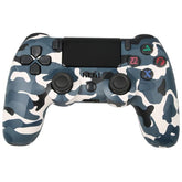 Mando Powergaming V2 Azul Camuflaje - Gamepad para PS4 y Android