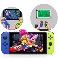 Juego de Mandos J-C Set Izq/Dcha Azul/Amarillo - Gamepad Compatible con Nintendo Switch