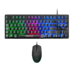 Kit Combo Pack 3en1 Rgb Mcpwtkl Negro Mars Gaming