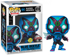 Figura Funko Pop! Heroes - Dc Super Heroes: Blue Beetle (glows In The Dark) (410) Special Edition