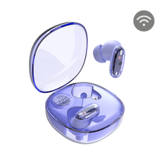 Auricular Gaming Bluetooth Mhib2 Semi-transparente Morado Mars Gaming