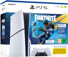 Consola White Slim Edition + Dualsense (1tb)+ Fortnite Flowering Chaos