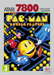 Atari 7800 Pac-man Double Feature (atari 2600+/7800/7800+/cx78+/cx78/cx40+/cx40)