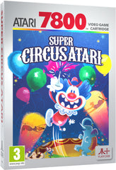 Atari 7800 Super Circus Atari (compatible:2600+/7800+/7800/cx78+/cx78/cx40+/cx40/pro Line)