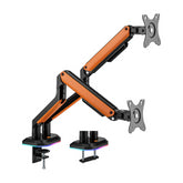 Soporte Mesa Aisens Rgb Gaming Contrapeso Monitor/tv 9kg 17-32