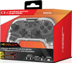 Mando Bionik Neoglow Wireless Rgb Controller With Motion (oled/steam/pc/android)